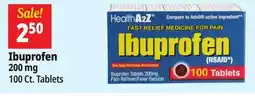 Ocean State Job Lot Ibuprofen 200 mg Tablets 100 Count offer