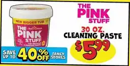 Ollie's THE PINK STUFF CLEANING PASTE offer