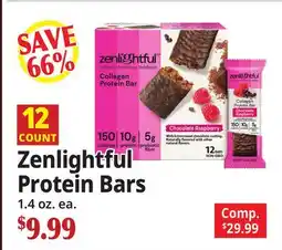 Ocean State Job Lot Zenlightful Protein Bars offer