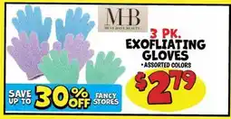 Ollie's EXOFLIATING GLOVES offer