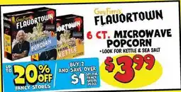 Ollie's Guy Fieri's FLAUORTOWN 6 CT. MICROWAVE POPCORN offer