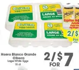 Arteagas Food Center Olivera egg ranch offer