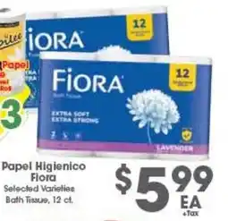 Arteagas Food Center Papel Higienico Fiora offer