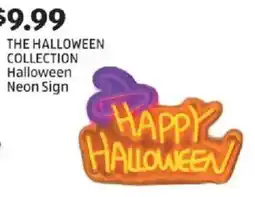 Aldi The Halloween Collection Halloween Neon Sign offer