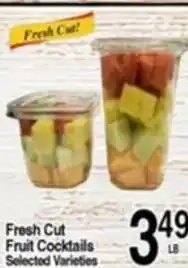 Superior Grocers Fresh Cut Fruit Cocktails offer