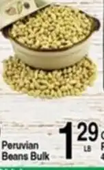 Superior Grocers Peruvian Beans Bulk offer