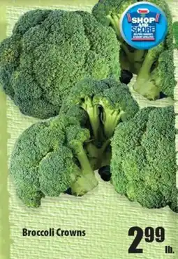 Times Supermarkets Broccoli Crowns offer
