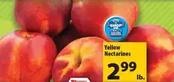 Times Supermarkets Yellow Nectarines offer