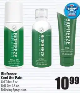 Times Supermarkets Biofreeze Cool the Pain offer
