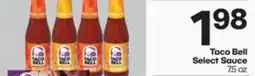 Harp's Market Taco Bell Select Sauce offer