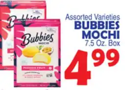 Bravo Supermarkets BUBBIES MOCHI offer