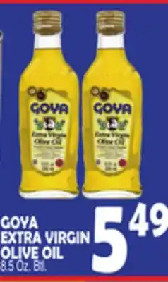 Bravo Supermarkets GOYA EXTRA VIRGIN OLIVE OIL offer