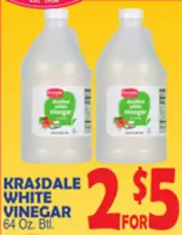 Bravo Supermarkets KRASDALE WHITE VINEGAR offer