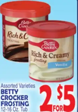 Bravo Supermarkets BETTY CROCKER FROSTING offer