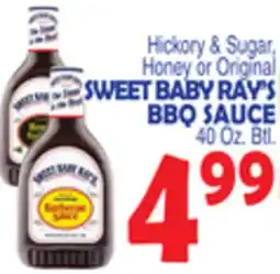 Bravo Supermarkets SWEET BABY RAY'S BBQ SAUCE offer