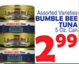 Bravo Supermarkets BUMBLE BEE TUNA offer