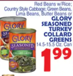 Bravo Supermarkets GLORY SEASONED TURKEY COLLARD GREENS offer