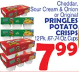 Bravo Supermarkets PRINGLES POTATO CRISPS offer