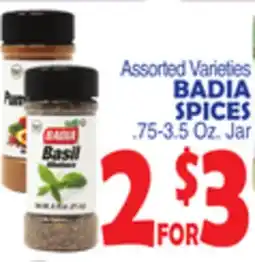 Bravo Supermarkets BADIA SPICES offer