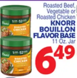 Bravo Supermarkets KNORR BOUILLON FLAVOR BASE offer