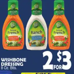 Bravo Supermarkets WISHBONE DRESSING offer