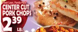 Bravo Supermarkets CENTER CUT PORK CHOPS offer