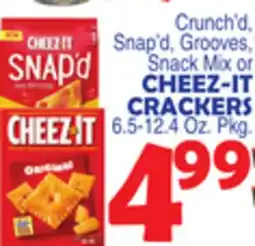 Bravo Supermarkets CHEEZ-IT CRACKERS offer