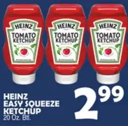 Bravo Supermarkets HEINZ EASY SQUEEZE KETCHUP offer
