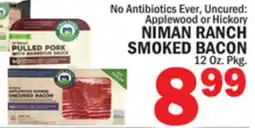 Bravo Supermarkets NIMAN RANCH SMOKED BACON offer