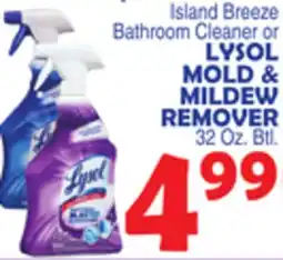 Bravo Supermarkets LYSOL MOLD & MILDEW REMOVER offer