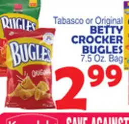 Bravo Supermarkets BETTY CROCKER BUGLES offer