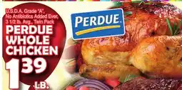 Bravo Supermarkets PERDUE WHOLE CHICKEN offer