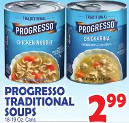 Bravo Supermarkets PROGRESSO TRADITIONAL SOUPS offer