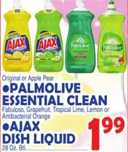 Bravo Supermarkets •PALMOLIVE ESSENTIAL CLEAN •AJAX DISH LIQUID offer