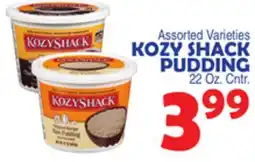 Bravo Supermarkets KOZY SHACK PUDDING offer
