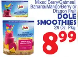 Bravo Supermarkets DOLE SMOOTHIES offer