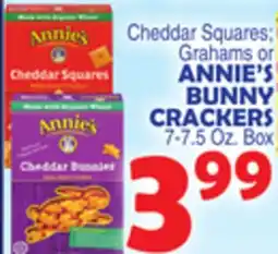 Bravo Supermarkets ANNIE'S BUNNY CRACKERS offer