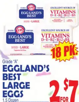 Bravo Supermarkets EGGLAND'S BEST LARGE EGGS offer