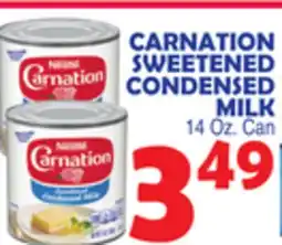 Bravo Supermarkets CARNATION SWEETENED CONDENSED MILK offer