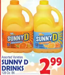 Bravo Supermarkets SUNNY D DRINKS offer