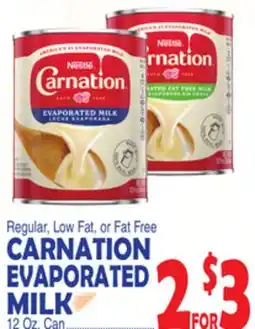 Bravo Supermarkets CARNATION EVAPORATED MILK offer