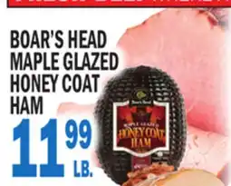 Bravo Supermarkets BOAR'S HEAD MAPLE GLAZED HONEY COAT HAM offer