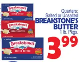 Bravo Supermarkets BREAKSTONE'S BUTTER offer