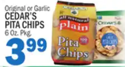 Bravo Supermarkets CEDAR'S PITA CHIPS offer