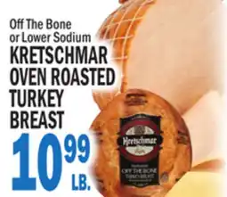 Bravo Supermarkets KRETSCHMAR OVEN ROASTED TURKEY BREAST offer