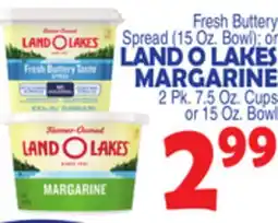 Bravo Supermarkets LAND O LAKES MARGARINE offer