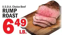 Bravo Supermarkets RUMP ROAST offer
