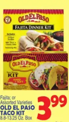 Bravo Supermarkets OLD EL PASO TACO KIT offer