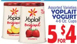 Bravo Supermarkets YOPLAIT YOGURT offer