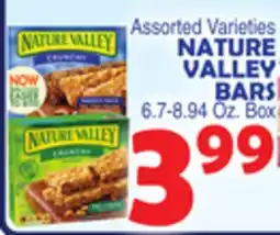 Bravo Supermarkets NATURE VALLEY BARS offer